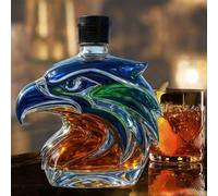Creative Eagle-shaped Whiskey Bottle - Style 2 Leaper Clear 300ml