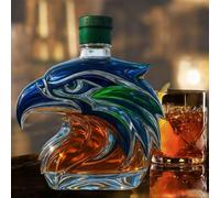 Creative Eagle-shaped Whiskey Bottle - Style 3 Leaper Clear 300ml