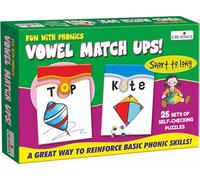 Creative Educational Creative Pre-School Fun with Phonics-Vowel Match Ups