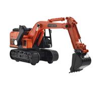 Creative Educational Toy Realistic Birthday Gift Construction Vehicle Building Toy Boys Girls, Orange