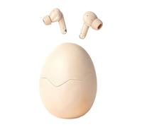 Creative Egg Shaped Bluetooth 5.4 Headphone,Fun In-Ear Eggshell Ear Buds