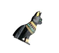 Creative Egyptian Cats Hair Claw Strong Secure Hair Clip For Women Lovely Cats Hair Grip For Ponytail Popular Hair Holder