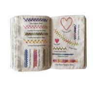 Creative Embroidery Sewing Book, Sewing Guide Stitches Book for Beginners Adults Enthusiasts, Learn Basic & Advanced Embroidery Techniques with Easy-to-Follow Instructions