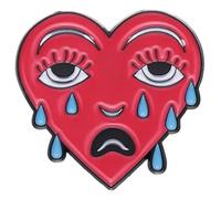 Creative Enamel Spider Pumpkin Dog Singer Lollipop Earth Love Badge Brooch, Klein, Non-precious metal