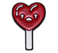 Creative Enamel Spider Pumpkin Dog Singer Lollipop Earth Love Badge Brooch, Klein, Non-precious metal