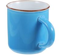 Creative Enamel Style Tea Cup Drinking Mug for Water Beer Use 9.5x6.5x7cm | Food-grade Finish, Easy-Clean Design, Suitable for Students and Office Workers, Dorm Rooms or Breakfast Time