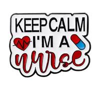 Creative English Letter Hospital Brooch for Doctors and Nurses Alloy Enameled Lapel Pin Accessory Fashion Decoration Lapel Pin