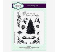 Creative Expressions : 6x8 : Clear Stamp Set : Festive Traditions Christmas Eve