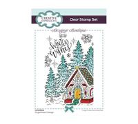 Creative Expressions Designer Boutique-Gingerbread Cottage-Clear Stamp Set, 6 x 4 inches