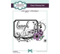 Creative Expressions Designer Boutique-Loudly Laughing-Clear Stamp Set, 6 x 4 inches