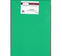 Creative Expressions Foundation Card-Emerald, A4