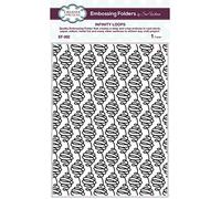 Creative Expressions Infinity Loops Embossing Folder, 18 x 13.4 x 0.4 cm
