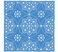 Creative Expressions Jamie Rodgers-Circles Mandala Background-Craft Die, Metal, Largest 12 x 12 cm