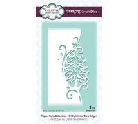 Creative Expressions Paper Cuts Edger - O Christmas Tree - Craft Die, Metal, 6.7 x 16.4 cm,CEDPC1127