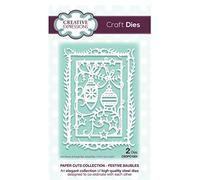 Creative Expressions Paper Cuts Festive Baubles Craft Die