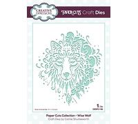 Creative Expressions Paper Cuts - Wise Wolf - Craft Die, 12.1 x 14.0 cm (CEDPC1195), Metal