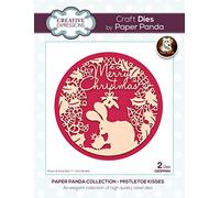 Creative Expressions Paper Panda-Merry Christmas-Craft Die, Metal, 11.1 x 11.1, CEDPP004