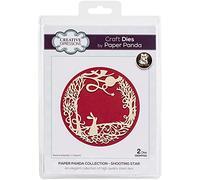 Creative Expressions Paper Panda-Shooting Star-Craft Die, Metal, size-11.3 cm Diameter, CEDPP025