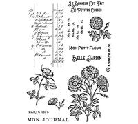 Creative Expressions Sam Poole-Beautiful Garden-Clear Stamp Set, A5