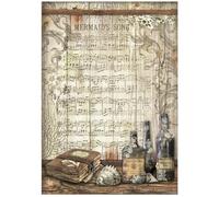 Creative Expressions Stamperia A4 Rice Paper Sea Mermaid's Song, Multicolour, One Size