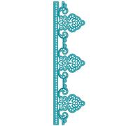 Creative Expressions Sue Wilson Border Lace Filigree Craft Die, Brown, 5.6 x 1.5 in