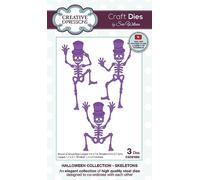 Creative Expressions Sue Wilson Craft Die-Skeletons, Brown, 1.7 x 3.1 in
