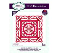 Creative Expressions Sue Wilson Festive Collection Denise Craft Die, Metal, Largest die 10.5 x 10.5 cm, CED3186