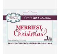 Creative Expressions : Sue Wilson : Festive Mini Expressions : Merriest Christmas Craft Die