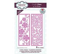 Creative Expressions Sue Wilson-Floral Panels-Dogwood-Craft Die, Metal, Size 4.8 x 13.5 cm, CED2050