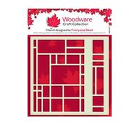 Creative Expressions Woodware Abstract Grid 6 in x 6 in Stencil