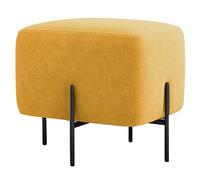 Creative Fabric Footstool - Square Low Stool for Living Room & Home - Versatile Sofa & Shoe Storage Ottoman - Stylish & Functional Furniture Accent
