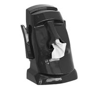Creative Face Tissue Holder - Moais Sculpture Box, Decorative Napkin Container, Stylish Storage Organiser with Easter Island Design, Home Decor for Table, Kitchen, Living Room, Vanity