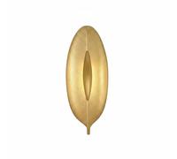 Creative Feather Wall Sconce,D Leaf Design Led Wall Light, Elegant Resin & Iron Wall Lamp Fixture, Artistic Decorative Lighting for Bedroom, Living Room, Dining Room, Hallway