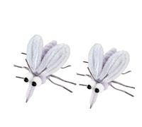 Creative felt mosquito hair accessory, girl animal, funny and unique mosquito hair clip, fun mosquito hair accessory (C)