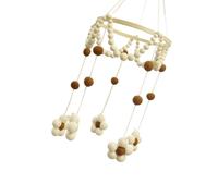 Creative Felt Wind Chimes Mobile Crib Jewelry Pendant Toy Nursery Decor Infant Bed Hanging Felt Mobiles