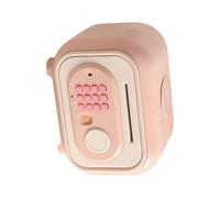 Creative Financial Teaching Tool with Multiple Access Choices Including Number Combination and Biometric Scanner for School Students Fingerprint Password Money Box Fingerprint Safe Box Interactive ABS