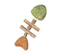 Creative Fish Bone Cat Toy,Cats Chew Toys 2026 Fix Your Cat’S Dental Health Wooden Catnip Teeth Cleaning Stick, Natural Fishbone Cats Dental Plaything, Durable Feline Tooth Care Tool (C)