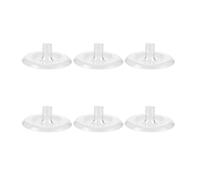 Creative Floating Floral Arrangement Holder, DIY Clear Acrylic DIY Bouquet Twister, Round Flower Frog Insert, Floating Flower Bowl Stem Holder, Wind-Driven Waterproof Flower Holder for Decor (S)