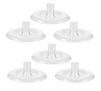 Creative Floating Floral Arrangement Holder, DIY Clear Acrylic DIY Bouquet Twister, Round Flower Frog Insert, Floating Flower Bowl Stem Holder, Wind-Driven Waterproof Flower Holder for Decor (L)