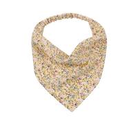 Creative Floral Headscarf Simple and Fashionable Triangular Hair Scarf Elastic Hair Band in Europe and America