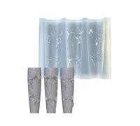 Creative Flower Designs Nails Mold 3D Embossed Silicone Mold Art Handy Template Carving Sticker Stencil Tools Art Molds