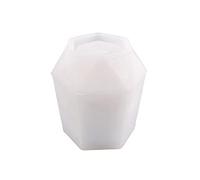 Creative-Flower Pot Silicone Mold Geometric Planter Epoxy Cactu Craft Polygonal Shape Resin Planter Mold