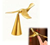 Creative Flying Bird Bottle Opener, Balancing Tumbler Bird Design, Zinc Alloy Sculptural Bar Accessory, Functional & Decorative Beer and Wine Opener for Home, Bar, or Gift Display (Gold)