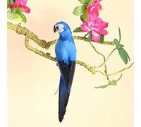 Creative Foam Feather Artificial Parrot, Colorful Garden Parrot Bird Ornament, Imitation Bird Model Home Ornament, Lifelike Fake Parrots for Home Wall Decoration Tree Decor