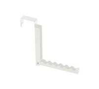 Creative Folding Clothes Hanging Artifact Invisible Indoor Door Top Hat Storage Rack Clothes Hook Space Saving(White)