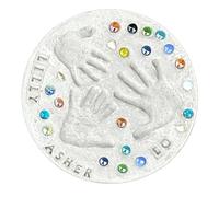 Creative Footprint Keepsakes Craft Set Friendly Plasters Stepping Stone Accessories for and Artistic Expression Child Development Art Project