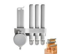 Creative French Fries Clips for French Fries Bags, Ideal for Storing Food in the Kitchen, 4 Sets in Rustic Design for Home