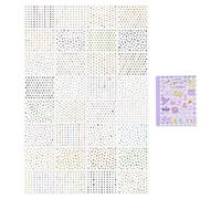 Creative Fun Sticker Book Featuring Tiny Animal Food Cut Outs to Imagination Die Cut Sticker