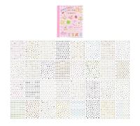 Creative Fun Sticker Book Featuring Tiny Animal Food Cut Outs to Imagination Die Cut Sticker