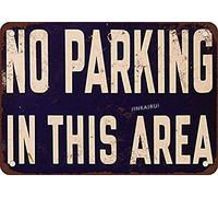 Creative Funny No Parking in This AreaHome Bar Bedroom Artsated withses Sign For Home Cave Garage bar Wall 8X12inch